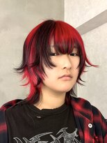 アドネ プライム(adne prime)&nbsp;シャギーヘア/クラゲウルフ/デザインカラー