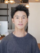 オルセン(OLSEN)&nbsp;スパイキーショート/刈り上げ/ツーブロ/黒髪/清潔感/リクルート