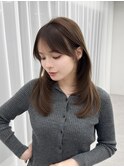 くびれレイヤー/顔まわりカット/レイヤーカット/小顔ヘア