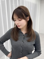 アマトウキョウスマートサロン(AMA TOKYO×Smart Salon) くびれレイヤー/顔まわりカット/レイヤーカット/小顔ヘア