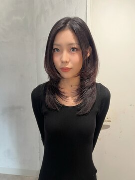 ロンドジェネルーズ 柏(Lond generous) 【羽田】韓国トレンドミディアムハッシュカット