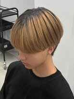 エルマーク 京都駅前(L-MARK)&nbsp;マッシュヘア/ナチュラルマッシュ/メンズヘア/men's