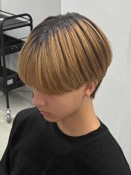 エルマーク 京都駅前(L-MARK) マッシュヘア/ナチュラルマッシュ/メンズヘア/men's