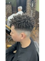 メゾンフォーメン トアロード(Maison for men TorRoad)&nbsp;スパイキーアフロ【メンズパーマ/メンズメッシュ/メッシュパーマ