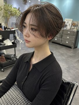 オウル(Owll) 【Owll】石田学史透明感カラー20代30代40代大阪ハンサムショート