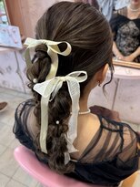 ミーネピンク 行徳(Miene Pink)&nbsp;大人かわいいヘアアレンジ20代30代40代☆髪質改善【Pink】