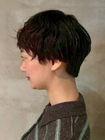キリ 逗子(kiri)&nbsp;逗子葉山ニュアンスパーマショートカットマッシュショートY281