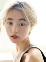 キネン バイ ツリー 宇都宮(kinen by tree)&nbsp;センターパートショート×メルティーカラー