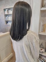 キャアリー(Caary)&nbsp;福山美容室caary髪質改善ダークグレージュ秋カラー10代20代30代