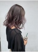 20代大人可愛い愛されグラデーションホワイトラベンダー☆