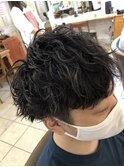 横浜★メンズミディアムフェザーマッシュ