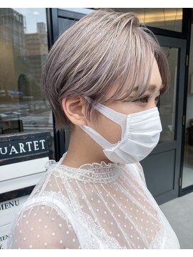 ヘアーアイスカルテット(HAIR ICI QUARTET) ハイトーン×ショートボブ