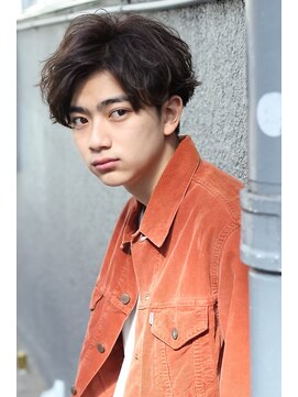 ブークル(boucle) コマヘアマッシュパーマ