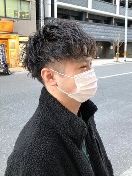 マーシュ(marshu) 【marshu  OSAKA Style】細かい濡れ髪パーマ