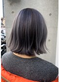 アッシュグレージュ:ボブ