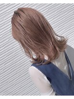 モアナバイヘッドライト 小田原店(Moana by HEADLIGHT) Moana【小田原】#ピンクベージュ#ダブルカラー#髪質改善