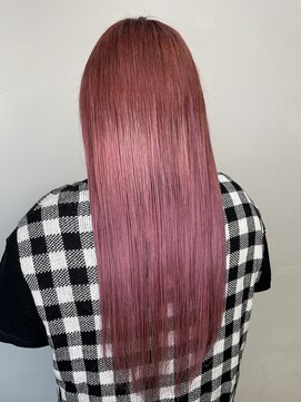 フツーロ 栄(FUTURO) ＃ピンクヘア＃派手髪＃パステルパープル＃ロング＃名古屋美容室