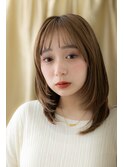 ハイライト前下がりレイヤーワンホンヘアZ戸田公園10代20代30代