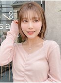 前下がりショートボブ大人可愛い表参道