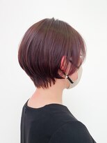 アッシュ 十日市場店(Ash)&nbsp;ショートボブ　/ ピンクブラウン