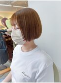 横浜★パッツとボブの切りぱなしボブ