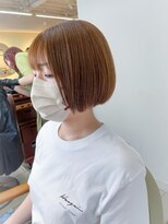 テトラ バイ ネオリーブ 横浜西口店(tetra by neolive)&nbsp;横浜★パッツとボブの切りぱなしボブ