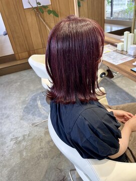 フラム(fulam) ブリーチ無しピンクブラウン