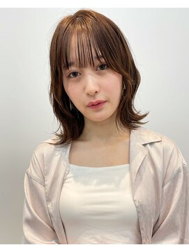 パッション フォー ヘアー 並木店(Passion for hair) ミディアムロブ×くすみベージュ@30代@40代@50代