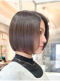 ミルクティーベージュダブルカラーインナーカラーケアブリーチ