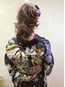 振袖着付け＋メイク＋ヘアアレンジ　※電話ご予約のみ※成人式日は、除外