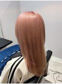 iLUMi × ピンクベージュカラー