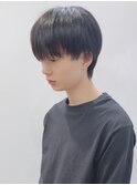 【メンズ 松戸 岩口】襟足タイト黒髪マッシュショート