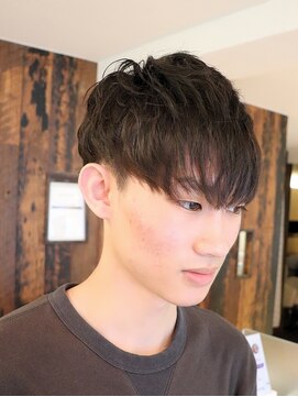 カズ 中津店(KAZU) メンズヘア ソフトツイスト ナチュラルパーマ