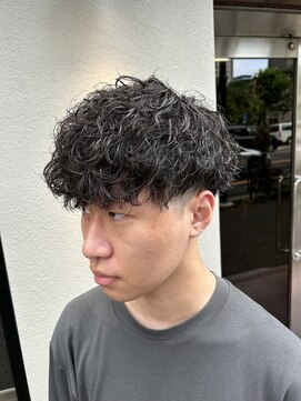 メンズココ 清澄白河店(MENS COCO) 波巻きスパイラルパーマ刈り上げマッシュツーブロック