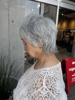 オーガニック ライフ 若葉 鶴ヶ島(organic+life) 秋の美人ショートウルフ×外ハネパーマ◎