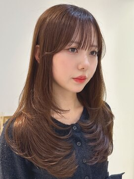 ハッチ(HACCH) 韓国風レイヤーカット髪質改善ダブルカラーハッシュカット