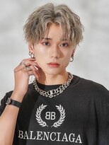 MEN'S HAIR BLEACHi 北18条店【12月5日オープン(予定)】 【BLEACHi】ハイグレードセンターパート【numberA.×BLEACHi】