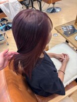 ユニ バイ マグ 長野店(Uni.by Mag)&nbsp;"ちらっと大人可愛い"インナカラー イヤリングカラー