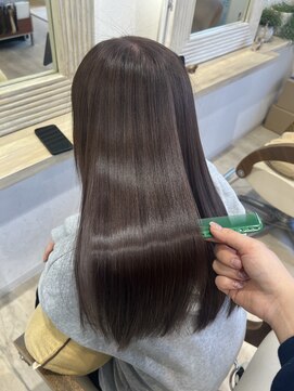 ジェニュイン(genuine) ロング/髪質改善ストレート