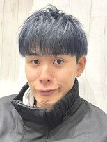 ヨシザワインク プレミアム 横浜 桜木町店(YOSHIZAWA Inc. PREMIUM) メンズツーブロック刈り上げ爽やか束感スタイル理容室