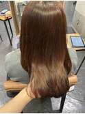 オレンジベージュカラー