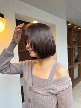 レビーヘアー(Revie hair) ボブ×顔まわりレイヤー