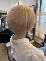 コーチ 新代田店(Coach)&nbsp;【Coach Hair Studio】抜きっぱなしカラー×ショートボブ