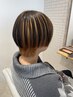 ハイライトorインナーブリーチ+プレミアムカラー+カット+トリートメント