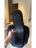 【川越限定】髪質改善ストレート＋カット（カラーも希望により可）