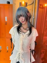 アリー 原宿(ALLY)&nbsp;夏にぴったり！水色と黒のデザインカラー
