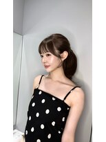 ラル 立川南口(lar)&nbsp;ダークパープルミルクブラウンダウンバング