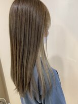 アズールサン 草加西口店(azule-sun) イヤリングカラー,ベージュ,グレージュ,インナーカラー【草加】