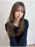 レイヤーカット 透明感カラー 渋谷 表参道