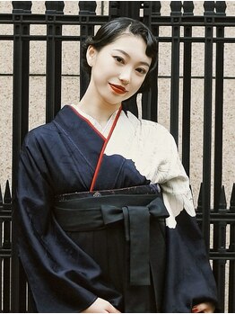 リムネ 四谷店(RIMUNE)の写真/2026年度秋卒業式袴お着付けヘアセットご予約受付中【四谷三丁目/飯田橋/四谷/市ヶ谷/九段下】